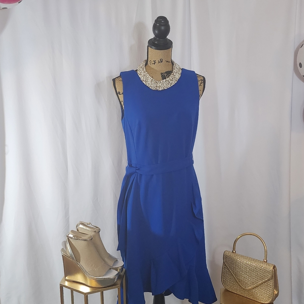 Calvin Klein: Royal Blue: Dress, size 8